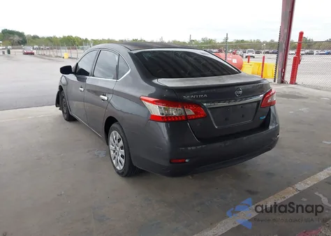2014 Nissan Sentra S from USA, damaged, VIN 3N1AB7AP7EY273813